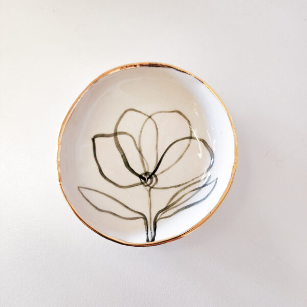 Trinket bowls: Floral