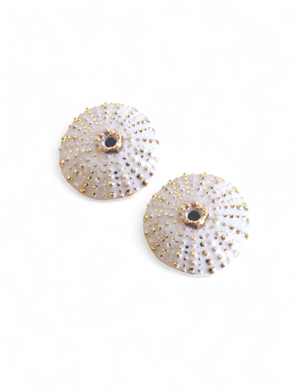 Porcelain Urchin Earrings